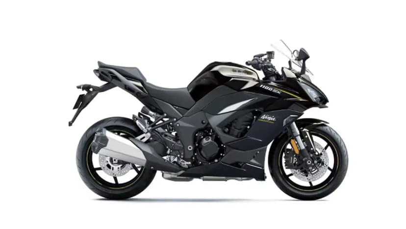 Kawasaki Ninja 1100SX in Metallic Brilliant Golden Black / Metallic Carbon Gray