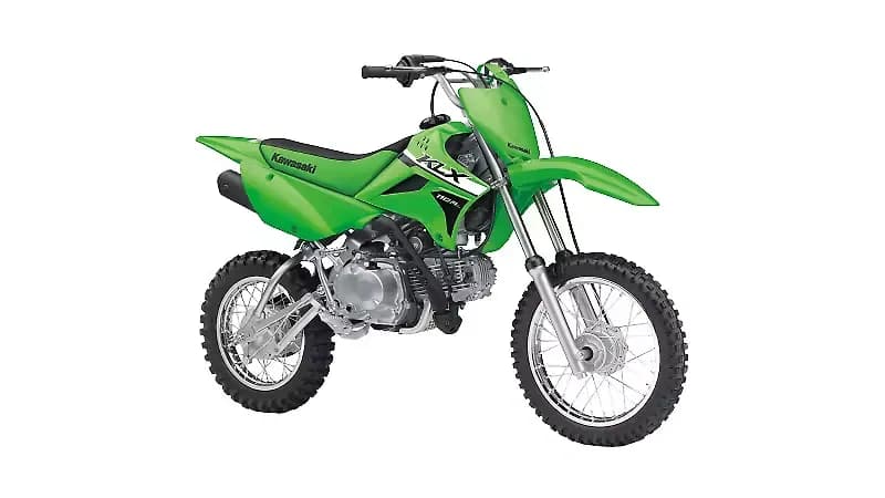 Kawasaki KLX110R L in Lime Green