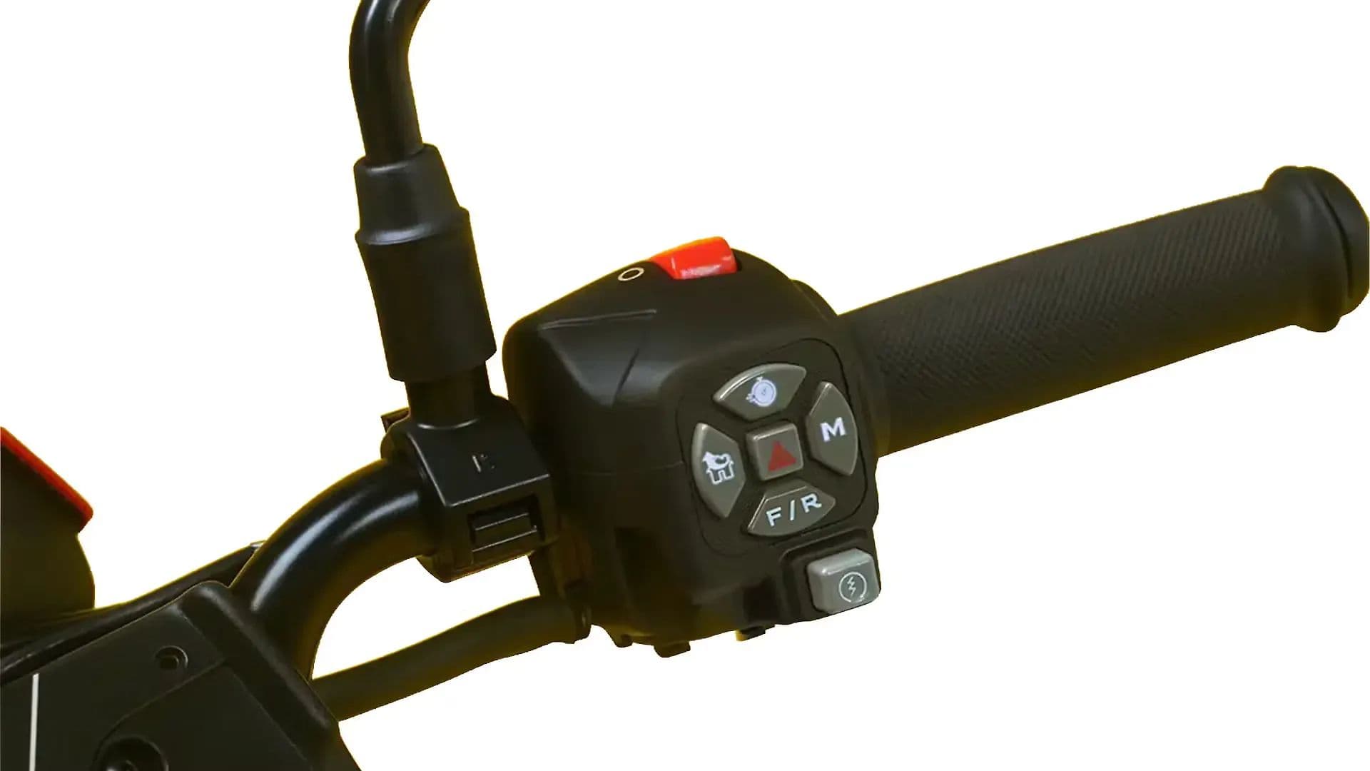 Numeros n-First Right Side Throttle Grip
