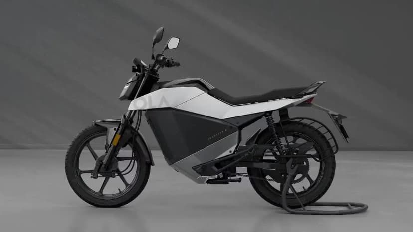 OLA Roadster X in Ceramic White