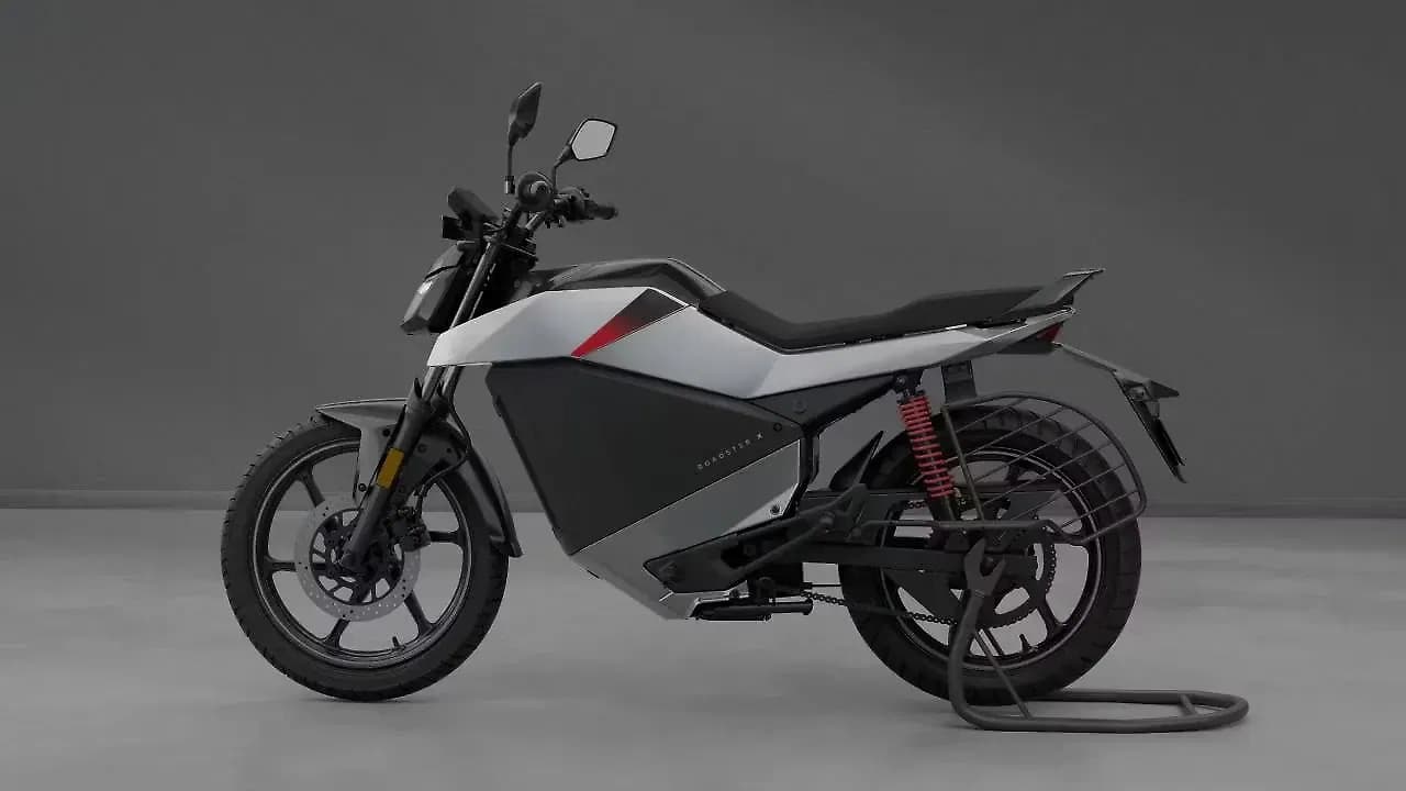 OLA Roadster X Plus in Industrial Silver