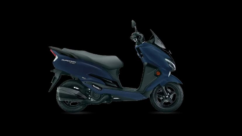 Suzuki Burgman Street 125 in Met. Mat Stellar Blue