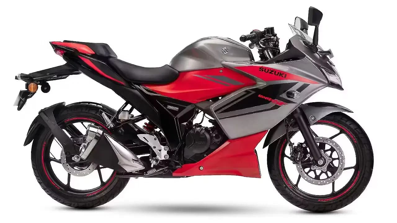 Suzuki Gixxer SF in Grey and Red