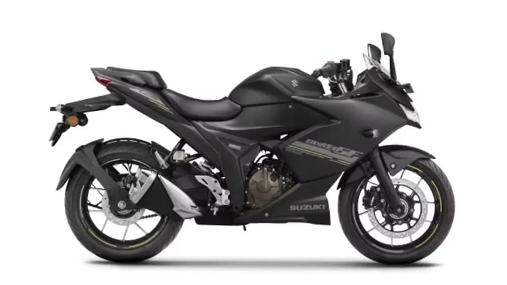 Suzuki Gixxer SF 250 Flex Fuel in Met Matt Black