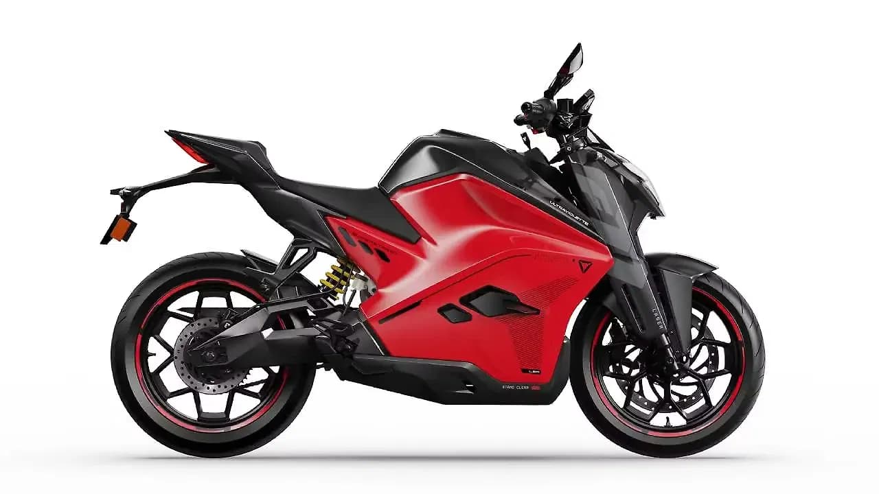 Ultraviolette F77 SuperStreet in Turbo Red